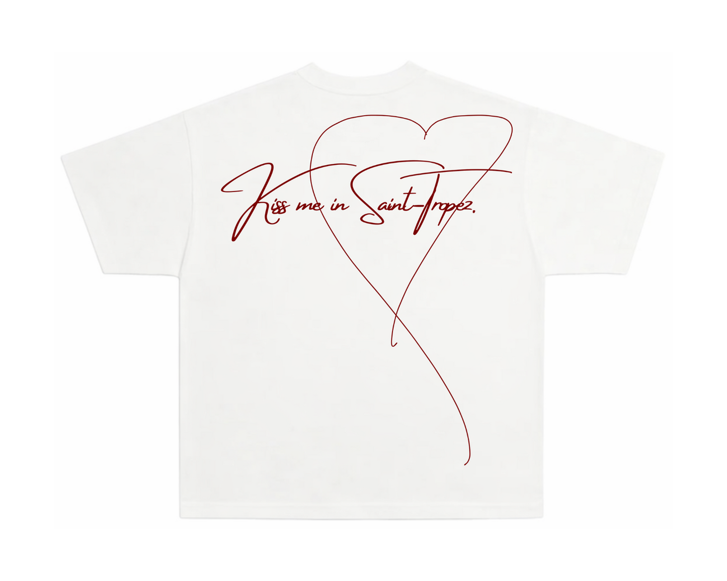 KISS ME IN ST.TROPEZ TEE